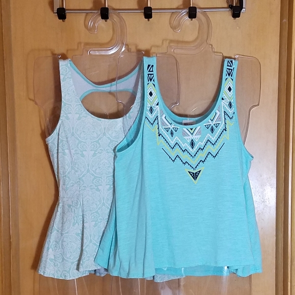 Kirra Tops - Baby blue bundle! 2 adorable tops, XS/S
